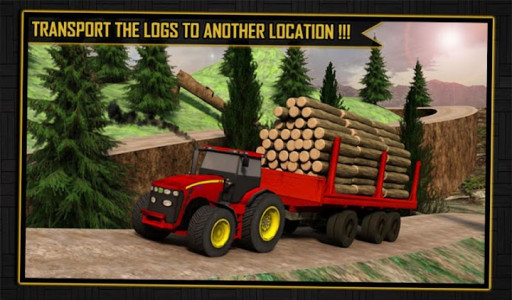 اسکرین شات بازی Log Transporter Tractor Crane 7