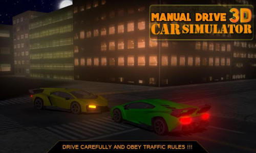 اسکرین شات بازی Mannual Drive Car Simulator 3D 6
