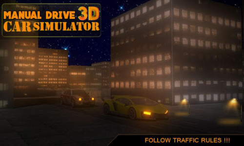 اسکرین شات بازی Mannual Drive Car Simulator 3D 2