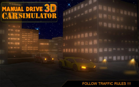 اسکرین شات بازی Mannual Drive Car Simulator 3D 8