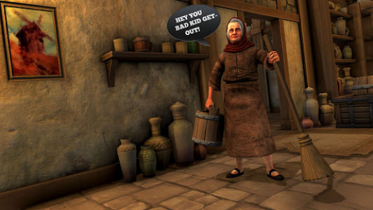 اسکرین شات بازی Hello Scary Stepmother - Horror Mad Granny Game 2