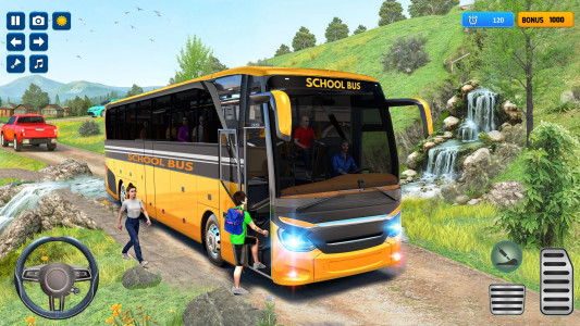 اسکرین شات 4 بازی School Bus Simulator 3D Game