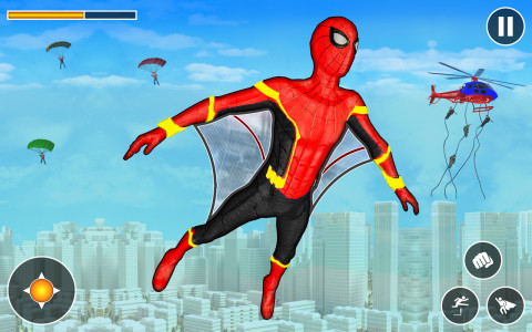 اسکرین شات برنامه Spider Rope Hero: Spider Games 2