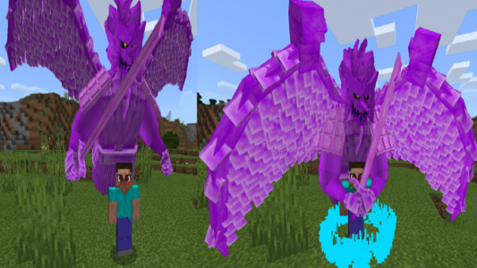 اسکرین شات 7 برنامه Anime Minecraft mods & addons