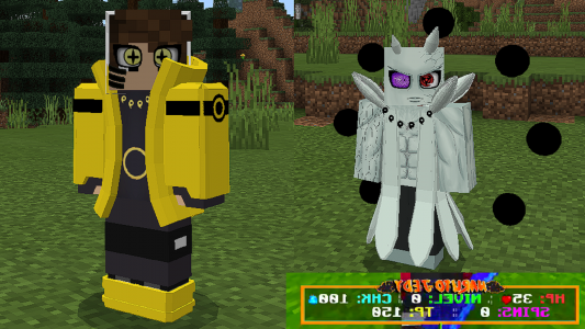 اسکرین شات 1 برنامه Anime Minecraft mods & addons