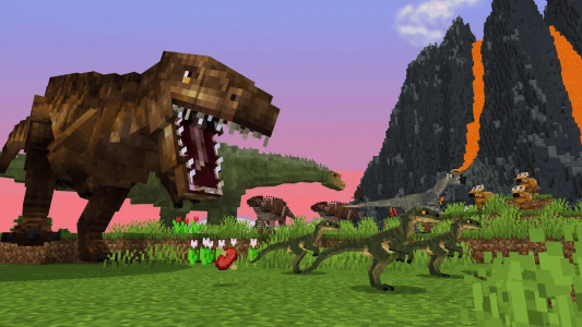اسکرین شات 5 برنامه Jurassic Craft: Dinosaurs Mods