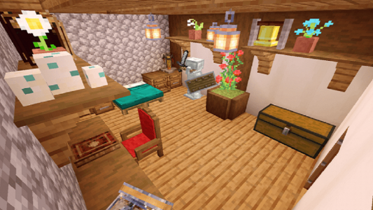 اسکرین شات 3 برنامه Furniture mod Minecraft addon