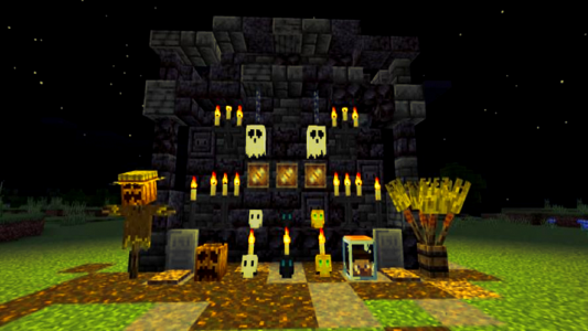 اسکرین شات 2 برنامه Halloween Minecraft games mods