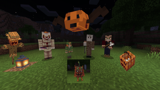 اسکرین شات 3 برنامه Halloween Minecraft games mods