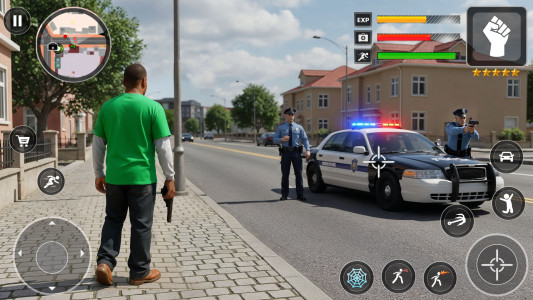 اسکرین شات 3 بازی Grand City Thug Crime Games