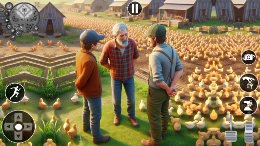 اسکرین شات 5 بازی Chicken Farming Egg Farm Game