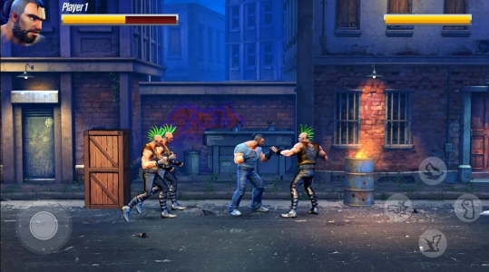 اسکرین شات بازی Final Street Fighting game 1