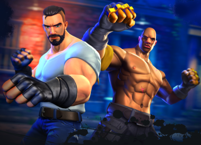 اسکرین شات بازی Final Street Fighting game 2