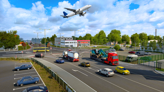 اسکرین شات بازی Euro Cargo Truck Driver Sim 3D 2
