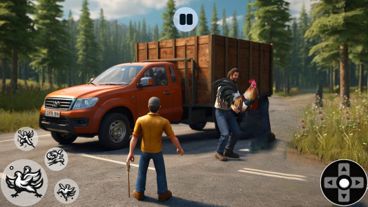 اسکرین شات 4 بازی Farm Rooster Fight Hen Games