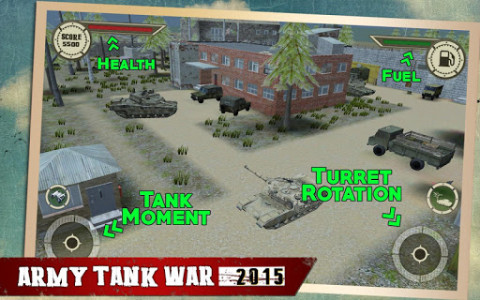 اسکرین شات بازی Army Tank War 2015 8
