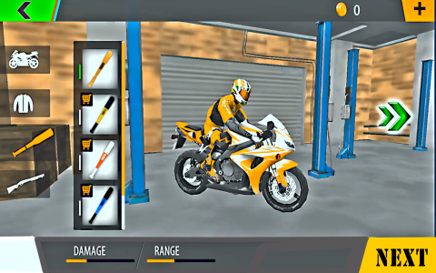 اسکرین شات بازی Bike attack: 3d Bike race 8