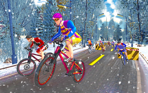 اسکرین شات بازی BMX Cycle Freestyle Race 3d 1