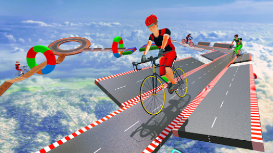 اسکرین شات بازی BMX Cycle Freestyle Race 3d 6