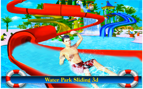 اسکرین شات بازی Water Slide Games Simulator 7