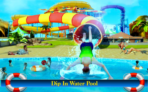 اسکرین شات بازی Water Slide Games Simulator 4