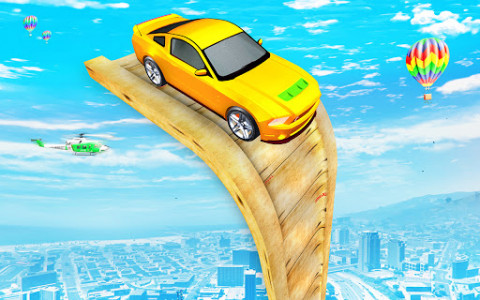 اسکرین شات برنامه Ultimate Car Stunt Games 3D - New Car Stunt Games 7