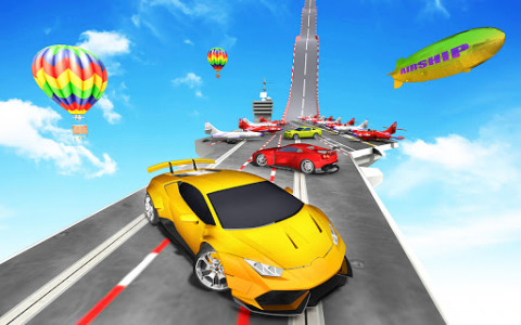 اسکرین شات برنامه Ultimate Car Stunt Games 3D - New Car Stunt Games 4