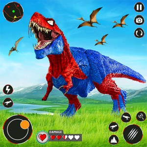 اسکرین شات بازی Trex Dino Hunter: Wild Hunt 3D 1