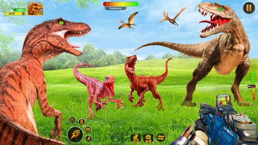 اسکرین شات بازی Trex Dino Hunter: Wild Hunt 3D 5