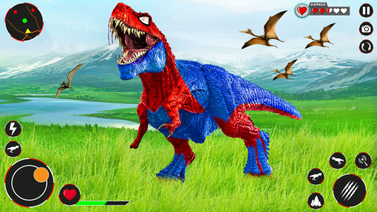 اسکرین شات بازی Trex Dino Hunter: Wild Hunt 3D 2