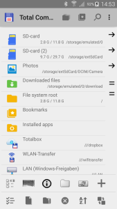 اسکرین شات 2 برنامه Total Commander - file manager