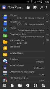 اسکرین شات 1 برنامه Total Commander - file manager