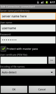 اسکرین شات 1 برنامه SFTPplugin for Total Commander