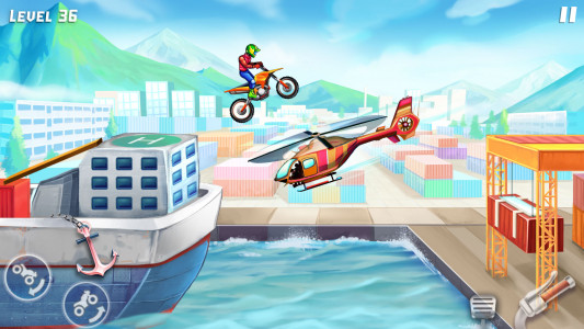 اسکرین شات بازی Bike Stunt Games: Bike Racing 3