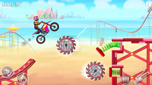 اسکرین شات 2 بازی Bike Games: Stunt Bike Racing