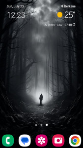 اسکرین شات 8 برنامه Scary Wallpaper (Offline)