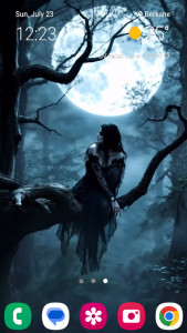 اسکرین شات 5 برنامه Scary Wallpaper (Offline)