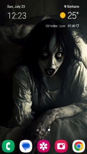 اسکرین شات 4 برنامه Scary Wallpaper (Offline)