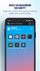 اسکرین شات برنامه Ghostery Privacy Browser 4