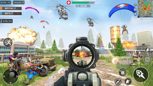 اسکرین شات بازی Battleground Squad Fire Fronts 5