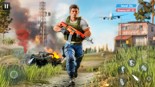 اسکرین شات بازی Battleground Squad Fire Fronts 2