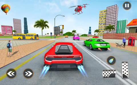 اسکرین شات برنامه Helicopter Robot Car Game 3d 8