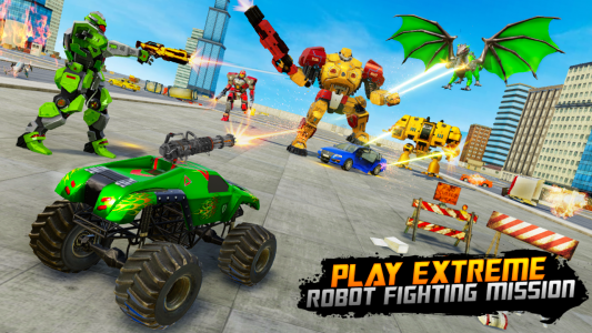 اسکرین شات بازی Monster Truck Robot Car Game 7