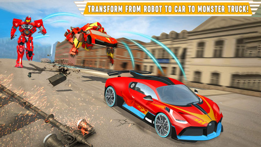 اسکرین شات 6 بازی Monster Truck Game Robot Fight