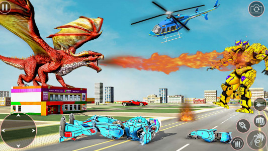 اسکرین شات بازی Monster Truck Robot Car Game 2