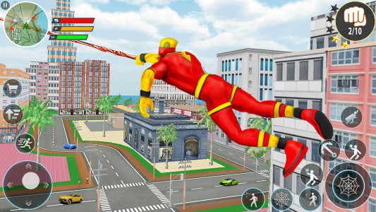 اسکرین شات 3 بازی Rope Hero Spider Rope Man 3D