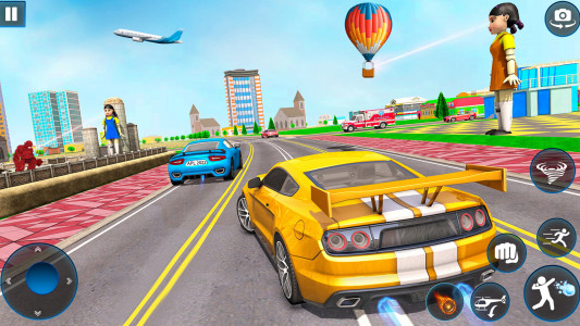 اسکرین شات 4 بازی Octopus Robot Car Robot Game