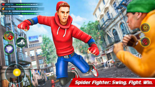 اسکرین شات 7 بازی Fighter Hero - Spider Fight 3D