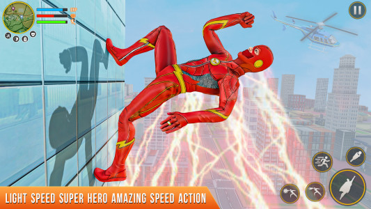 اسکرین شات برنامه Light Speed Hero - Superhero 2