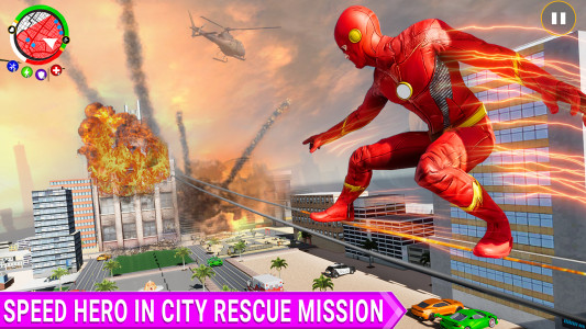 اسکرین شات برنامه Light Speed Hero - Superhero 6